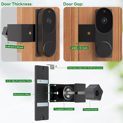 Anti-Theft Doorbell Camera Mount Compatible - Image 4