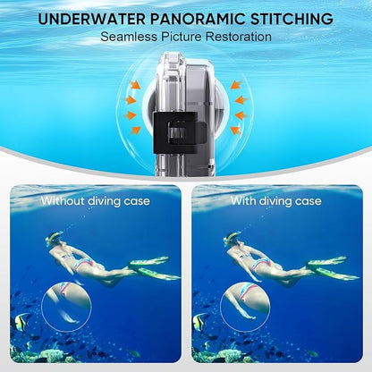 HONGDAK Invisible Dive Case for Insta360 X4, 45m/147ft Waterproof Case - Image 3