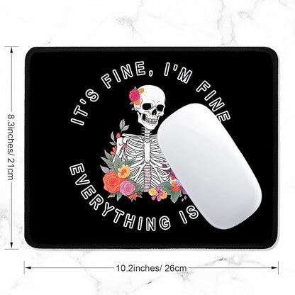 ITNRSIIET Mouse Pad with Stitched Edge Premium Textured Smooth Precise - Image 2