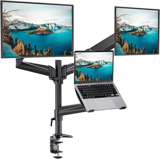 HUANUO Dual Monitor and Laptop Mount by HUANUO