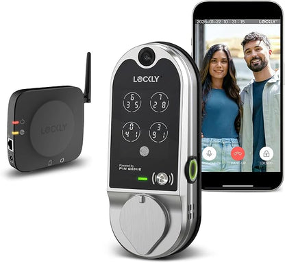 Lockly Vision Smart Lock, HD Video Doorbell Smart Locks by Lockly