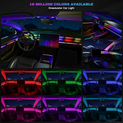 Dreamcolor Acrylic Interior Car LED Strip Light - Image 2