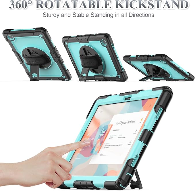 SEYMAC stock Case for Samsung Galaxy Tab A8 10.5'', Full-Body Drop Protection - Image 6