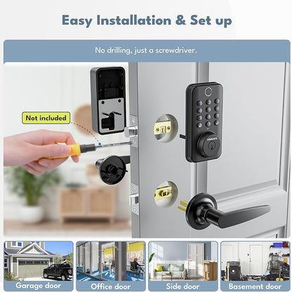 Fingerprint Keyless Entry Door Lock - Image 7