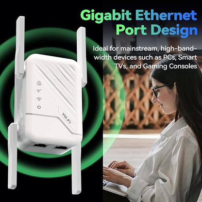 2026 Best WiFi Extender Signal Booster, Internet Extender Covers Up to 13389 - Image 8
