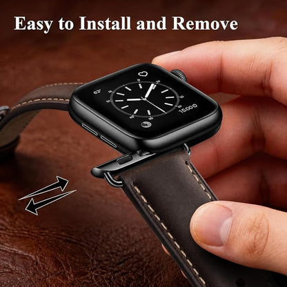 SUNFWR Leather Bands Compatible - Image 3