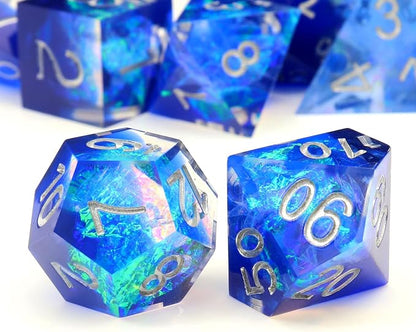Haxtec DND Dice Set Sharp Edge Resin Dice - Image 7