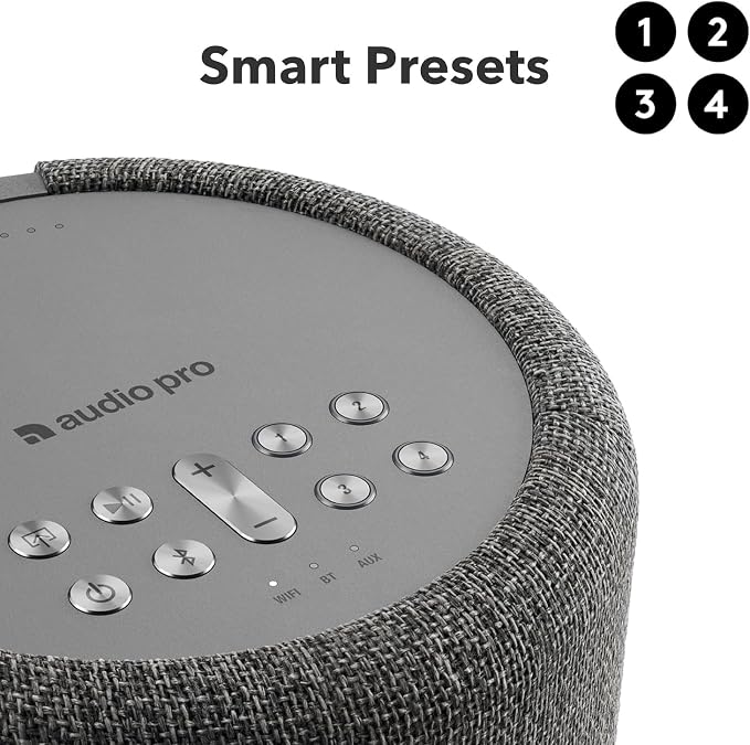 Audio Pro A10 MKII Wireless Multiroom Speaker, WiiM Edition | High Fidelity - Image 7