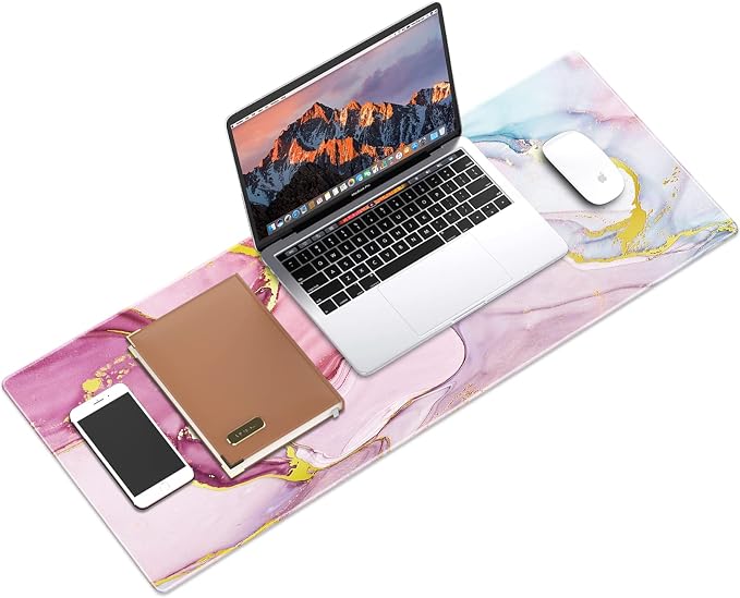 Galdas Gaming Mouse Pad Cool Flash Pattern XXL XL Large Mouse Pad Long Extended - Image 6