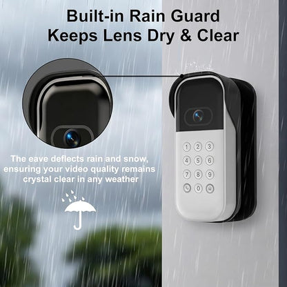 Swivel Mount for myQ Smart Garage Video Keypad, Weatherproof Angle Mounting - Image 5