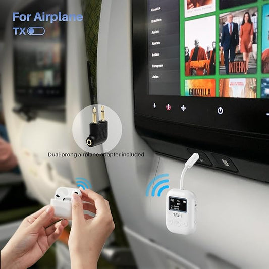 1Mii SafeFly Min+ Bluetooth Transmitter and Receiver, Supports to 2 - Image 2