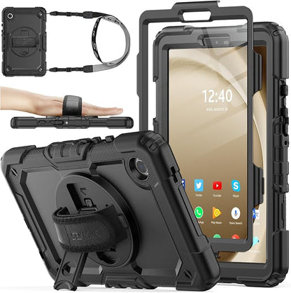 SEYMAC stock Case for Samsung Galaxy Tab A9 8.7'', Full-Body Drop Protection by SEYMACstock