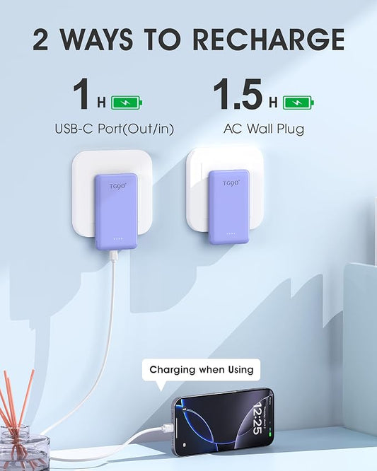 TG90° Portable Phone Charger Ultra Mini Power Bank - Image 2