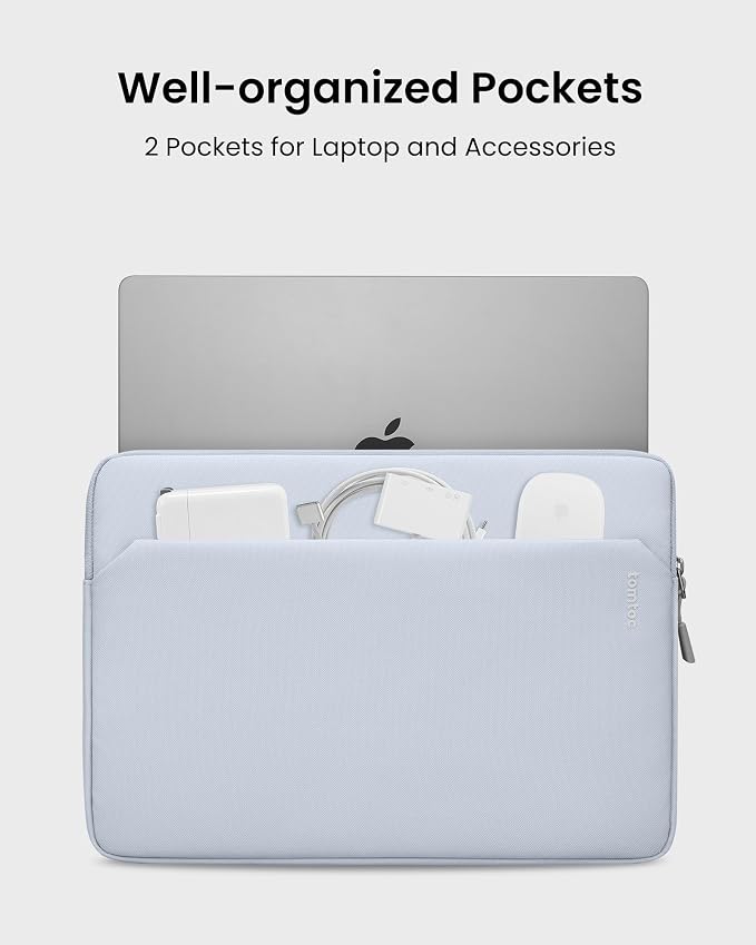 tomtoc Slim Laptop Sleeve for 14-inch MacBook Pro M4/M3/M2/M1 Pro/Max 2024-2021 - Image 3