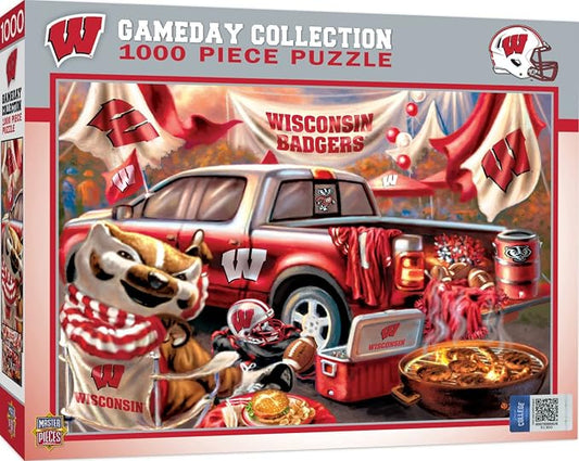 Masterpieces NCAA-Teams Unisex-Adult 1000-Piece Gameday Tailgate Puzzle by MasterPieces