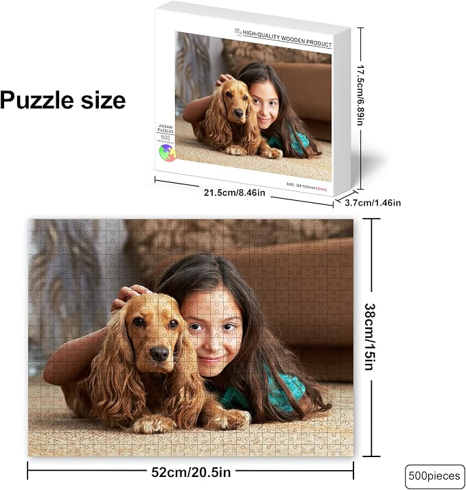 Personalized Photo Puzzles, Custom Jigsaw Puzzle - Image 2