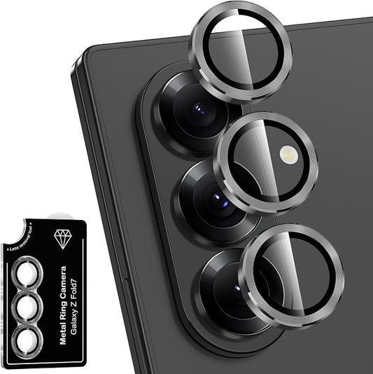 for Samsung Galaxy Z Fold 7 Camera Lens Protector, Individual Metal Ring by Btscase