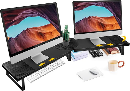 Dual-Monitor Stand for Desk by Acorss-Star