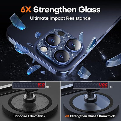 Camera Lens Protector for iPhone 16 Pro Max/16 Pro/15 Pro Max/15 Pro/14 Pro - Image 6