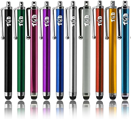 TCD 10 Pack Stylus Pen for Touch Screen, Universal Capacitive Digital Stylus by THE+CASE+DOCTOR+GET+YOUR+CASE+LIFT+WITH+THE+CASE+DOCTOR