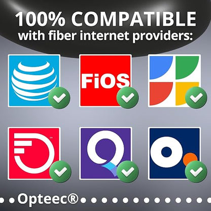 opteec® - Shielded Fibre Optic Cable - 2M - ORANGE/SFR/BOUYGUES/SOSH/RED by SFR - Image 2