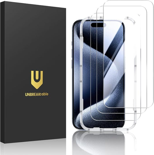 UNBREAKcable Shatterproof Tempered Glass Screen Protector by UNBREAKcable