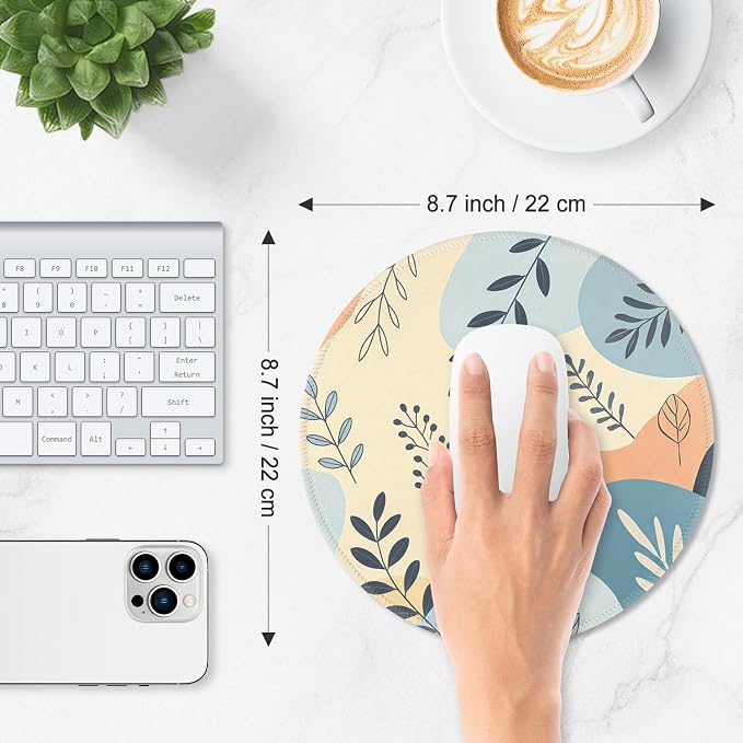 ITNRSIIET Mouse Pad Non-Slip Rubber Base Smooth Surface Stitched Edges - Image 3