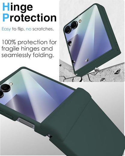 STORMTAL for Samsung Galaxy Z Flip 7 Case, Hinge Protection, Built-in Screen - Image 3