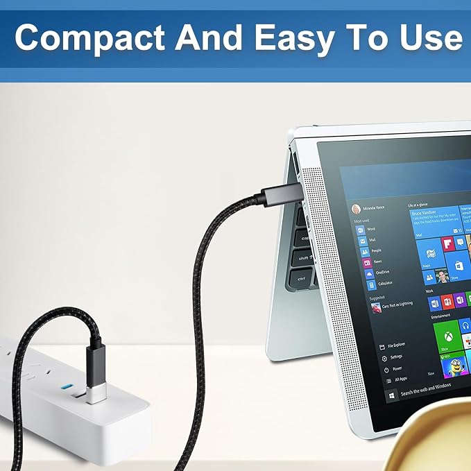 USB to USB C Adapter 6 packs for iPhone Fast Charging, Transfer and Type C OTG - Image 6