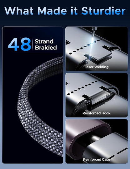 Multi Charging Cable for Apple Watch Charger iPhone Charger PD20W USB C/A Block - Image 7