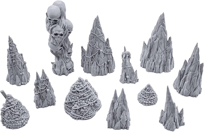 EnderToys Tormented Scatter by Printable Scenery, 3D Printed Tabletop RPG by EnderToys