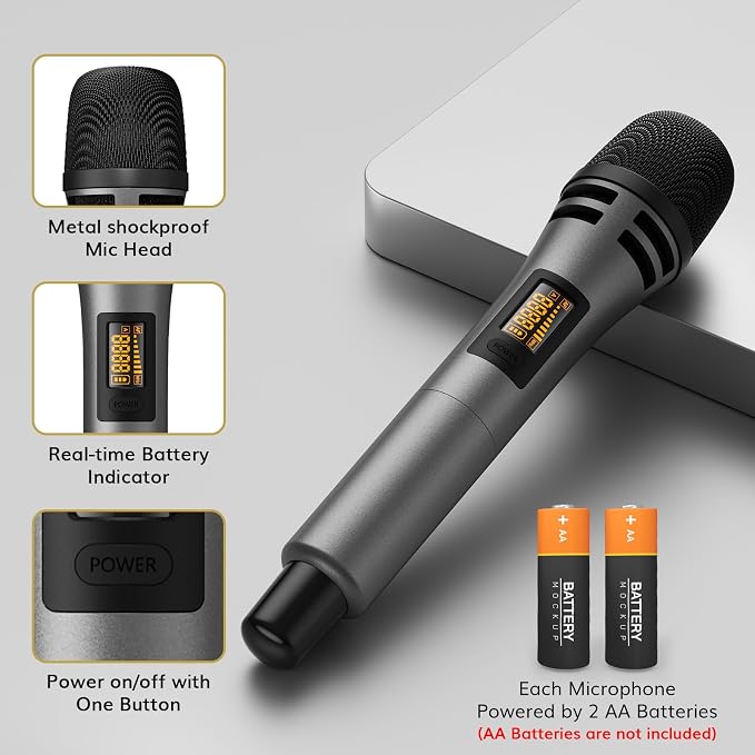 TONOR Wireless Microphones System - Image 5