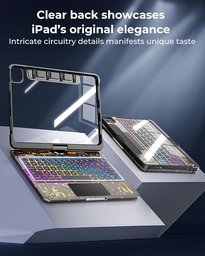 SIEBITU Clear Wireless Keyboard Case - Image 7