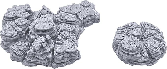 EnderToys Grotto Floors by Printable Scenery, 3D Printed Tabletop RPG Scenery - Image 7