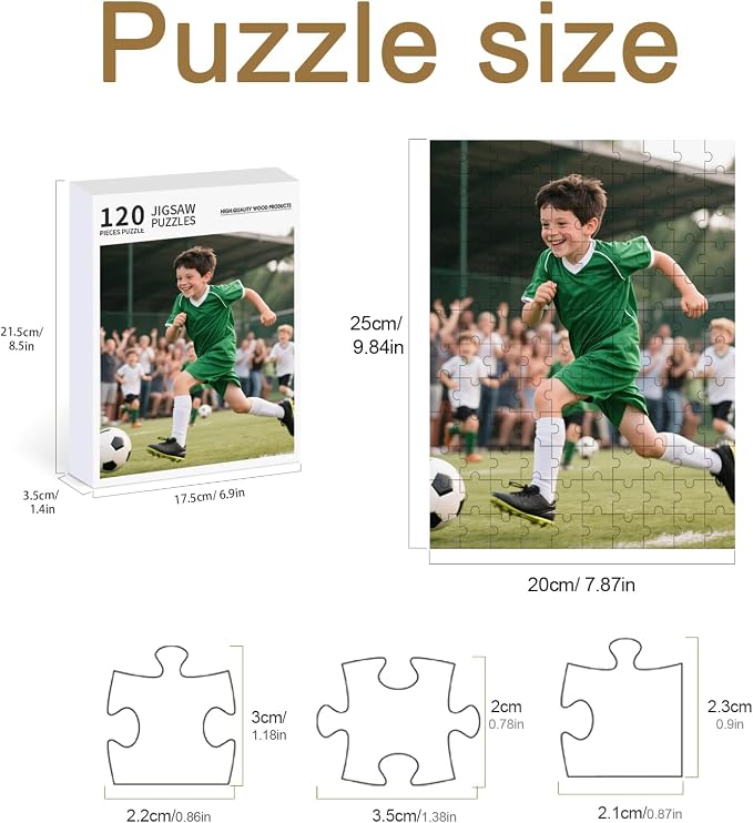 Personalized Photo Puzzle with Glossy Finish – Custom Jigsaw Puzzle - Image 3