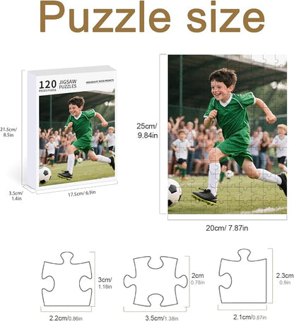 Personalized Photo Puzzle with Glossy Finish – Custom Jigsaw Puzzle - Image 3