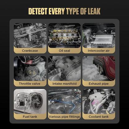AUTOOL Automotive Smoke Machine Lead Detector DC 12V EVAP Vacuum Diagnostic - Image 7