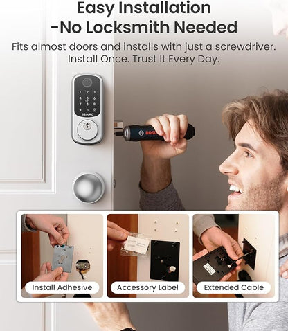 DESLOC B200 Fingerprint Smart Lock - Image 6