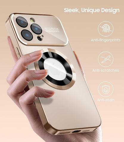 Magnetic for iPhone 13 Pro Case, Built-in Camera Lens Protector, Compatible - Image 5