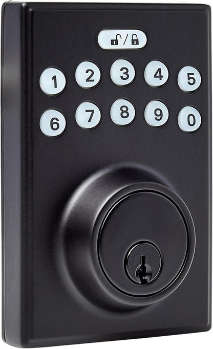 Amazon Basics Electronic Keypad Deadbolt Door Lock by AmazonBasics