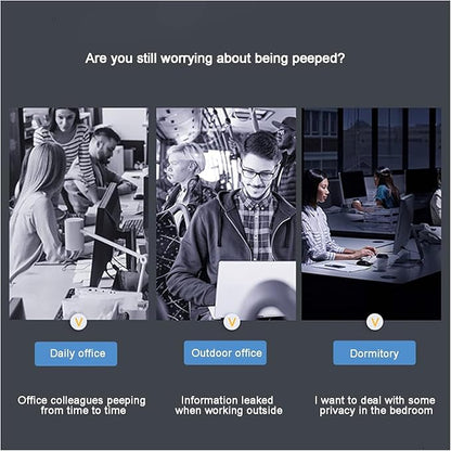Hanging Computer Privacy Screen Protector Shield 25 inch 16:9 Widescreen - Image 3