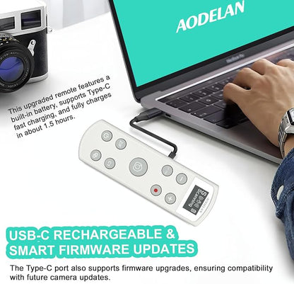 Remote Control for Sony Camera, USB-C Rechargeable Wireless Shutter Release - Image 3