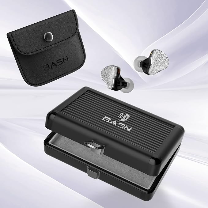 BASN Bmaster5 in Ear Monitors, 1DLC Diaphragm+4BA 5 Drivers IEM Earphones - Image 6