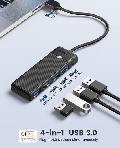 ORICO USB 3.0 Hub, 4-Port USB Hub - Image 2