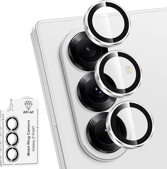 for Samsung Galaxy Z Fold 7 Camera Lens Protector, Individual Metal Ring by Btscase