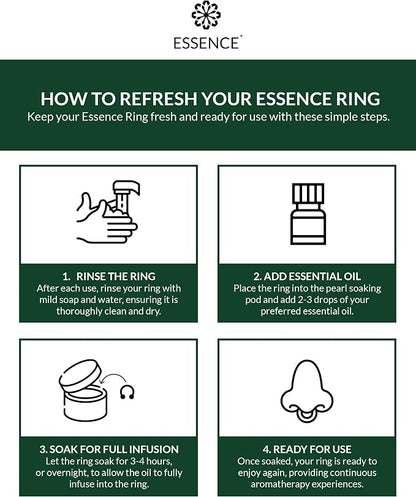 Essence Wearable Aromatherapy Nasal Diffuser – Eucalyptus Essential Oil Nose - Image 5