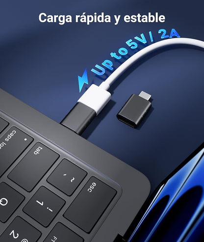 Syntech USB C to USB Adapter Pack of 2 USB C Male to USB3 Female Adapter - Image 7