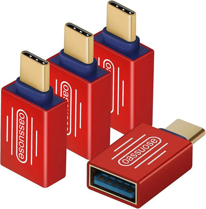 USB C to USB 3.0 Adapter，USB C Male to USB 3.0 Female OTG Adapter by Oassuose