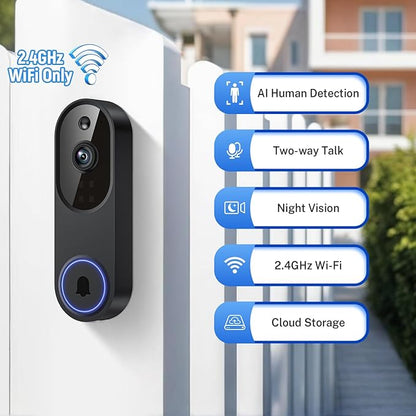 Orbitell 1080p Wireless Wi-Fi Video Doorbell Camera - Image 2