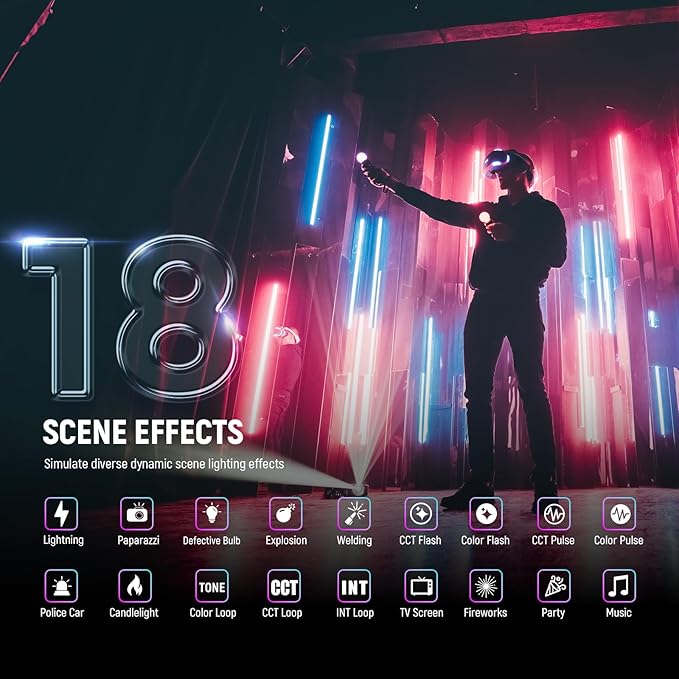 NEEWER RGB2 LED Tube Light Stick - Image 6